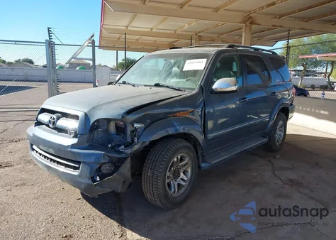 2007 Toyota Sequoia Limited V8 from USA, damaged, VIN 5TDZT38A77S288667